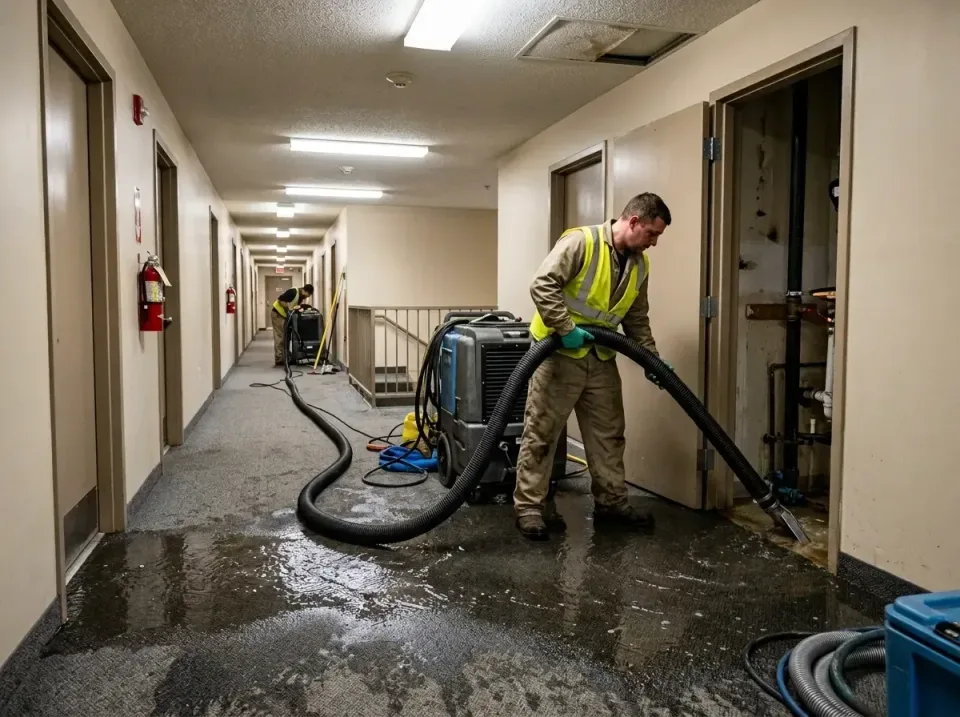 multi-unit-apartment-hallway-f-005 — frequently asked questions, Emergency Burst Pipe Water Extraction & Removal in Scottsbo…